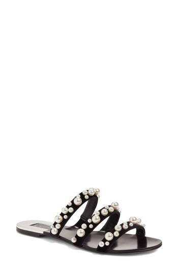 Women's Leith Stunner Embellished Strappy Slide Sandal