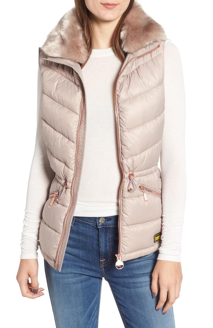 Women's Bernardo Packable Down & Primaloft Coat - Red