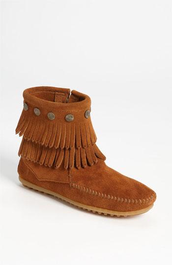 Women's Minnetonka Double Fringe Boot