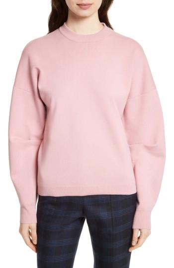 Women's Tibi Sculpted Zip Back Pullover