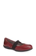 Women's Softwalk 'high Point' Mary Jane Flat M - Red