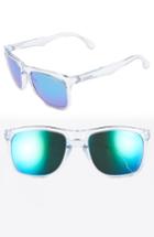 Men's Carrera Eyewear 56mm Mirrored Lens Sunglasses - Crystal/ Green