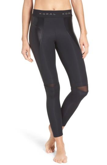 Women's Koral Ankle Leggings - Black