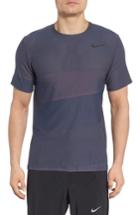 Men's Nike Crewneck Mesh T-shirt - Blue