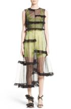 Women's Paskal Semi Transparent Cascade Dress