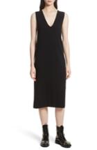 Women's T By Alexander Wang Milano Knit Midi Dress - Black