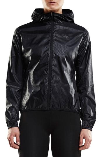 Women's Craft Packable Hooded Jacket - Black