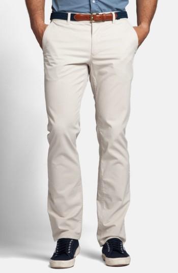 Men's Bonobos Slim Fit Washed Chinos X 34 - Beige
