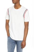 Men's The Rail Ribbed Stripe T-shirt - White