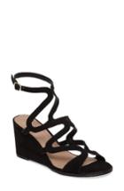 Women's Chinese Laundry Radical Wedge Sandal M - Black