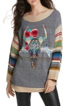 Women's Free People Desert Rose Sweater - Grey