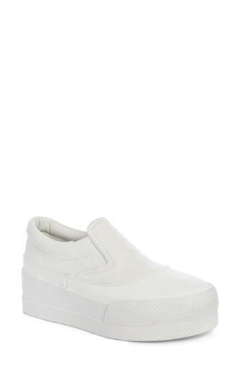 Women's Miu Miu Platform Skate Sneaker .5us / 36.5eu - White