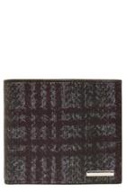Men's Ermenegildo Zegna Printed Leather Bifold Wallet -