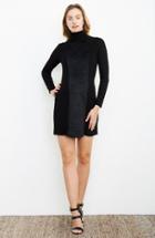 Women's Maternal American Turtleneck Maternity Dress