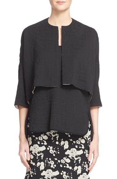 Women's Zero + Maria Cornejo 'loy' Crinkle Shrug
