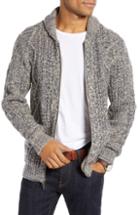 Men's 1901 Shawl Collar Full Zip Cardigan - Blue