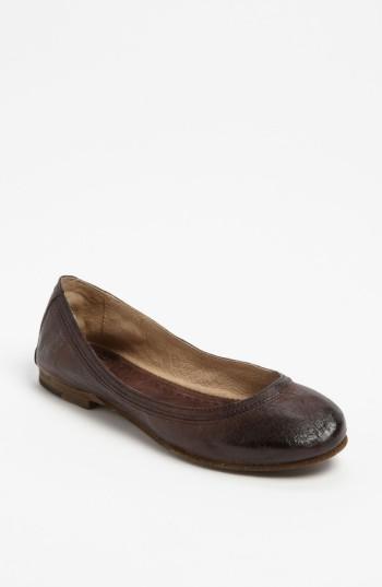 Women's Frye 'carson' Ballet Flat M - Metallic