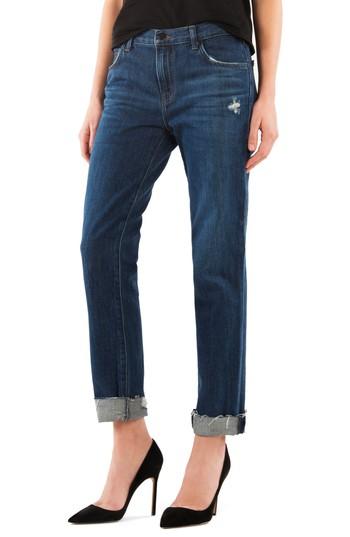Women's J Brand Johnny Mid Rise Boyfriend Jeans