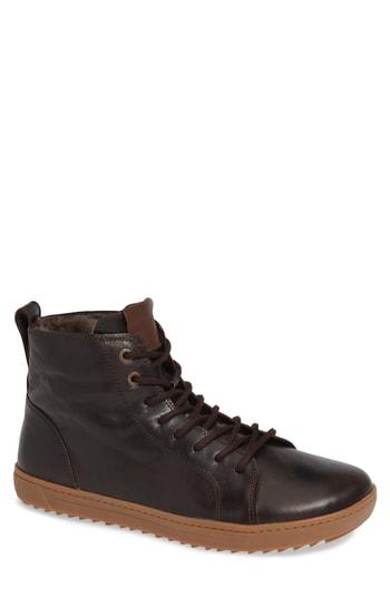 Men's Birkenstock Barlett Genuine Shearling Sneaker -8.5us / 41eu D - Brown