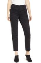 Women's Blanknyc High Waist Side Stripe Ankle Skinny Jeans - Black