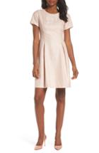 Women's Vince Camuto Bonded Lace Fit & Flare Dress - Pink