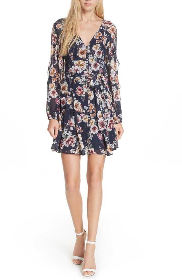 Women's Cinq A Sept Jeanette Tie Strap Dress