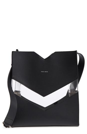 Pixie Mood Emily Faux Leather Shoulder Bag - Black