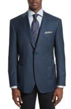 Men's Canali Siena Classic Fit Check Wool Sport Coat R Eu - Blue