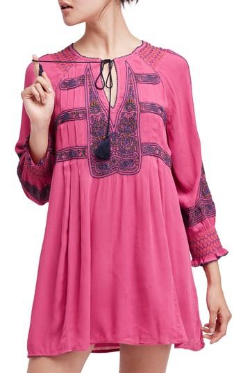 Women's Free People Wind Willow Minidress - Pink