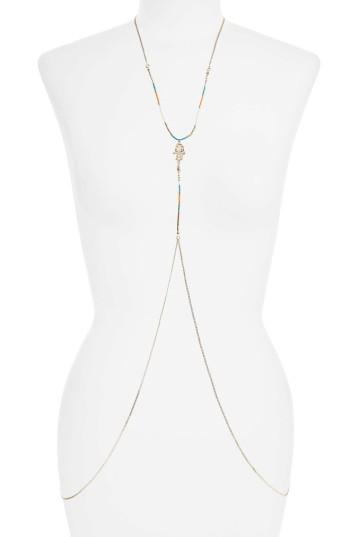 Women's Topshop Fatima Hand Body Chain