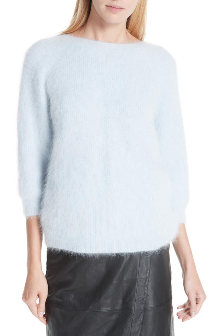 Women's Ba & Sh Barmy Twist Back Angora Blend Sweater