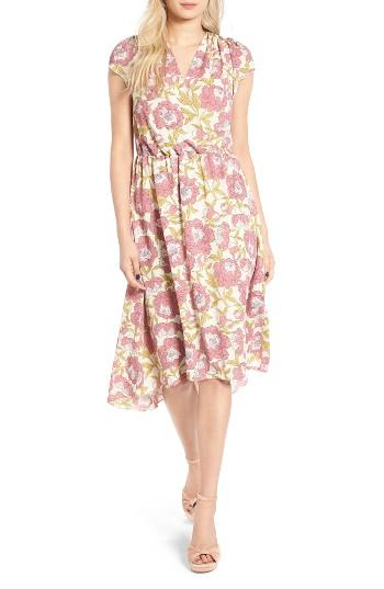 Women's Leith Foral Print Midi Dress
