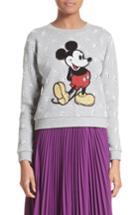 Women's Marc Jacobs Embellished Mickey Shrunken Sweatshirt