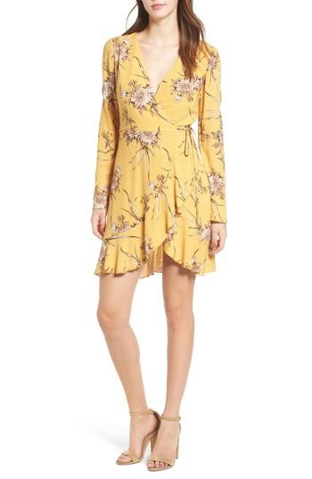 Women's Lira Clothing Marrow Wrap Dress - Yellow
