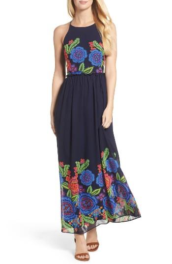 Women's Taylor Dresses Zinnea Maxi Dress - Blue