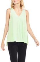 Women's Vince Camuto V-neck Drape Front Blouse - Green