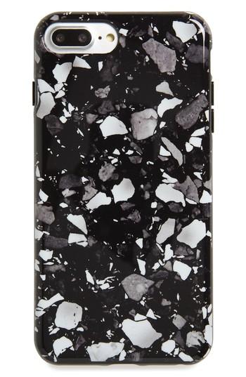Felony Case Genuine Marble Iphone 6/6s/7/8 & 6/6s/7/8 Case - Black