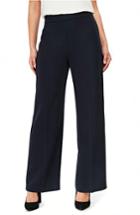 Women's Wallis Wide Leg Knit Trousers Us / 8 Uk - Blue