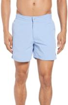 Men's Bonobos Solid 5-inch Swim Trunks - Blue
