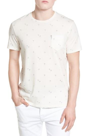 Men's Ben Sherman Palm Tree T-shirt - Ivory