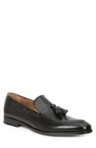 Men's Bruno Magli Fabiolo Tasseled Apron Toe Loafer M - Black