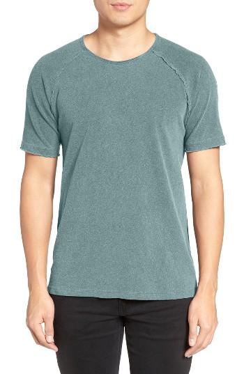 Men's Velvet By Graham & Spencer Moran Cotton & Linen T-shirt - Green