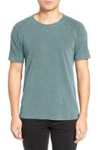 Men's Velvet By Graham & Spencer Moran Cotton & Linen T-shirt - Green