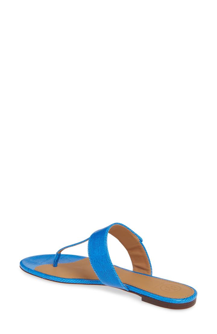 Women's Tory Burch Kira Thong Sandal M - Blue