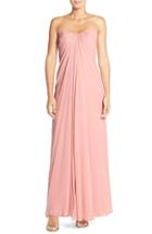 Women's Dessy Collection Sweetheart Neck Strapless Chiffon Gown