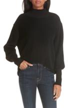 Women's Frame Chenille Sweater - Black