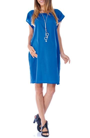Women's Imanimo Maternity Shift Dress - Blue