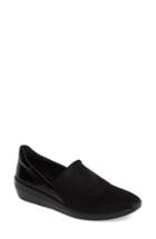 Women's Ecco Incise Urban Slip-on Wedge -9.5us / 40eu - Black