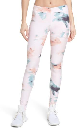 Women's Puma Classics Logo T7 Leggings - Pink