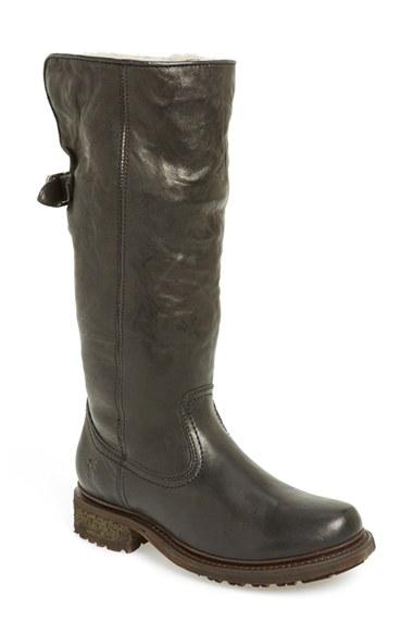 Women's Frye 'valerie' Pull On Shearling Boot